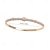 cheap Bracelets-Cubic Zirconia Geometrical Drop Fashion Personalized Simple Trendy Chrome Bracelet Jewelry Silver / Golden For Wedding Party Engagement Prom