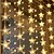 cheap LED String Lights-New Led Curtain Star String Light USB Power With Remote Controller For  Holiday String Light Patio Yard Party  Colorful Lighting