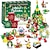 Kerst adventskalender met bouwstenen voor kinderen, kerst aftelcadeau, 2025 kerstboom bouwspeelgoedset met warme lampjes, 24 dagen aftelkalender voor de feestdagen, 24-in-1 creatieve stenenset voor voordelige Adventskalender-Kerst adventskalender met bouwstenen voor kinderen, kerst aftelcadeau, 2025 kerstboom bouwspeelgoedset met warme lampjes, 24 dagen aftelkalender voor de feestdagen, 24-in-1 creatieve stenenset voor