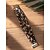 abordables Accessoires de Noël-Bracelet de Noël rouge multicouche pour femme avec fermoir magnétique doré, bijoux manchette scintillants pour fêtes et tenues festives