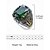 abordables Accessoires de Noël-Bague en alliage pour homme avec pierres précieuses, bijou gothique vintage avec grosse pierre, accessoire de mode multicolore, cadeau de Noël unique pour les fêtes et au quotidien