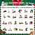 abordables Calendario de adviento-Caja de regalo con calendario de adviento de bloques de construcción navideños, caja ciega de bricolaje con cuenta regresiva de 24 días con bloques de árbol de Navidad, juguetes educativos navideños