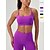 economico Reggiseni sportivi-Per donna Sostegno leggero Reggiseno da corsa Reggiseno sportivo Schiena aperta Imbottitura rimovibile Top reggiseno Imbottito Sport ricreativo Jogging Corsa Leggero Morbido Traspirante Nero Giallo