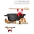 abordables Ustensiles et gadgets de cuisine-Repose-ustensiles en silicone en forme de crabe, support de cuillère en forme de crabe, clip de support d'ustensiles de cuillère résistant à la chaleur, support d'ustensiles de gril de cuisine, repose-cuillère en silicone pour cuisinière, cadeaux de cuisi