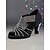 preiswerte Lateinamerikanische Schuhe-Professionelle Latein-Tanzschuhe für Damen in Blau mit Strasssteinen, glitzernde Ballsaal-Absätze mit offener Spitze, elegante Performance &amp;Wettkampftanzschuhe für Salsa und Tango