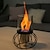 cheap Camping Equipment-Tabletop Fire Pit Outdoor Fire Pit with Glass Table and Remote Control for Camping