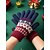 お買い得  メンズグローブ-メンズクリスマスタッチスクリーン手袋 - 暖かいフリース裏地付き、北欧風ニットデザイン - マルチカラーオプション - ホリデーギフトや冬のアクティビティに最適