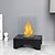 cheap Camping Equipment-Small Portable Rectangular Modern Tabletop Fireplace