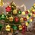voordelige Partij lichtslingers-6M-40Leds luminescente lichtsnoer bal vijfpuntige ster geschenkdoos ontwerp binnenporch balkon trap feest feestelijke sfeer decoratie licht USB voeding AAA batterij