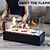 cheap Camping Equipment-18"x 8''x11.5" Portable Tabletop Fireplace Clean-Burning Bio Ethanol Ventless Fireplace