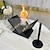 cheap Camping Equipment-Diamond Tabletop Fire Bowl PotPortable Tabletop Fireplace Clean Burning Bio Ethanol Ventless Fireplace for Indoor Outdoor Patio Parties Events