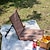 baratos Equipamento de Camping-cadeira de praia portátil cadeira de praia dobrável com encosto ajustável para pátio, praia, viagens internas e externas e gramado