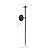 abordables Hasta 30 $-Candelabro de pared 1 pieza / 2 piezas candelabros grandes retorcidos candelabro de metal de montaje en pared para comedor, sala de estar, oficina, dormitorio