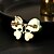 abordables Pin's et broches-Broches Le style rétro Classique Rétro Papillon Mode Mignon Simple Broche Bijoux Vert Pour Mariage Soirée Cadeau Fiançailles Bal de promo Festival
