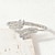 cheap Bracelets-Zircon Mismatched Leaf Personalized Trendy Chrome Bracelet Jewelry Silver / Golden / Golden 2 For Wedding Party Engagement Prom