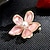 economico Spille e fermagli-Spille Retrò Fiore Moda Carino Semplice Spilla Gioielli Rosa Chiaro Per Matrimonio Feste Regalo Fidanzamento Balli di fine anno Festival