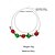 abordables Collier pour femme-Collier de Noël en alliage pour femme avec cloches rouges et vertes, ornement de flocon de neige, parfait pour la mode des fêtes et les cadeaux festifs