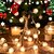 baratos Luzes de corda de festa-Luzes de String Dente-de-Leão com Controle Remoto 8 Modos 10m 80LED Luzes de Fada Fofa Quente Branca para Árvore Quarto Atmosfera Festiva Decoração de Casamento Aniversário