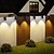 baratos Luzes de paisagem-Holofote de Jardim Solar ao Ar Livre Refletores à Prova d'Água 7/10LEDs Luzes de Paisagem de Árvore e Planta Jardim Parque Garagem Iluminação de Caminho
