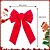 baratos Laços &amp; Fitas-10/20 peças de laços de fita de Natal, enfeites para árvores de Natal – grandes laços de veludo vermelho, 13 x 9 polegadas, decoração elegante para festas, guirlandas, árvores, presentes, festas