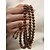 abordables Joyas para hombres-Pulsera de cuentas de madera multicapa para hombre, pulsera de mala de oración vintage, joyería de moda de varios colores, regalo navideño único para uso diario y fiestas.