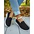 Dame Slip-Ons Flyknit sko Barfodede sko Sko med bred pasform Daglig Rejse Mors Dag Flade hæle Rund Tå Afslappet Komfort Minimalisme Gang Flyvende vævning Hjemmesko Sort Brun Grå billige Hyttesko til kvinder-Dame Slip-Ons Flyknit sko Barfodede sko Sko med bred pasform Daglig Rejse Mors Dag Flade hæle Rund Tå Afslappet Komfort Minimalisme Gang Flyvende vævning Hjemmesko Sort Brun Grå