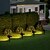 baratos Luzes de paisagem-Holofote de Jardim Solar ao Ar Livre Refletores à Prova d'Água 7/10LEDs Luzes de Paisagem de Árvore e Planta Jardim Parque Garagem Iluminação de Caminho