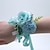 billiga Bröllopsbuketter-Bröllop handled blommor Handleds Corsage Bröllop / Fest Tyg Blomstil