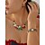 dames kerstsieradenset met kerstman, boom &cadeau-ontwerpen, kleurrijke emaille ketting, armband &oorbellenset voor feestdagen, winteroutfits &geschenken voordelige Kerstaccessoires-dames kerstsieradenset met kerstman, boom &cadeau-ontwerpen, kleurrijke emaille ketting, armband &oorbellenset voor feestdagen, winteroutfits &geschenken