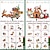 billige Adventskalender-Juleadventskalender byggeklosser for barn jule nedtellingsgave, overraskelsesleke gaveeske for gutter jenter i alderen 6-12, 6-i-1 julenissen, juletre, tog &amp;husbyggesett, julegave til barn fra 6 år