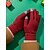 abordables Gants pour femmes-Gants thermiques d'hiver pour écran tactile pour femmes, gants chauds en tricot doublés de polaire pour Noël, vêtements d'extérieur par temps froid et cadeaux de vacances