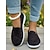Dame Slip-Ons Flyknit sko Barfodede sko Sko med bred pasform Daglig Rejse Mors Dag Flade hæle Rund Tå Afslappet Komfort Minimalisme Gang Flyvende vævning Hjemmesko Sort Brun Grå billige Hyttesko til kvinder-Dame Slip-Ons Flyknit sko Barfodede sko Sko med bred pasform Daglig Rejse Mors Dag Flade hæle Rund Tå Afslappet Komfort Minimalisme Gang Flyvende vævning Hjemmesko Sort Brun Grå