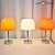 cheap Table Lamps-1pc Retro Glass Mushroom Table Lamp, Modern Bedroom Bedside Homestay Atmosphere Decor Lamp Living Dining Room Medieval Glass Desk Lamp