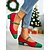 billiga Kvinnors julsandaler-Damskor i röd och grön Mary Jane-modell med låg klack, retro pumps i julfärger med kontrasterande färger för högtider och festliga vinterkläder