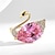 economico Spille e fermagli-Spille Retrò Animale Elegante Moda Personalizzato Semplice Spilla Gioielli Rosa Chiaro Per Matrimonio Feste Regalo Fidanzamento Balli di fine anno Festival
