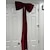 abordables Lazos &amp; Cintas-Lazos grandes de 1,8 m para árbol de Navidad, lazo grande de terciopelo rojo y blanco para adorno de árbol, repisa de ventana, repisa de pared, decoración de interiores, hogar, habitación, fiesta, San Valentín, Navidad.