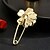 cheap Pins and Brooches-Brooches Floral Elegant Cute Luxury Brooch Jewelry White For Wedding Party Gift Engagement Prom Festival