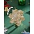 preiswerte Damenringe-Drehbarer Weihnachtsring mit Schneeflocke für Damen, verstellbarer personalisierter Schmuck mit Gold- und Silberkristallen, eleganter Cocktailring für die Feiertage, perfekt für Partys und Geschenke