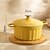 billiga Köksset-grytor keramisk emaljgryta hushållssoppa gryta induktionshäll gryta keramisk gryta non-stick gryta kokkärl