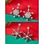 economico Orecchino da donna-orecchini da donna a forma di fiocco di neve natalizio: materiali in lega e perle sintetiche, pietre festive rosse, verdi e trasparenti, perfetti per feste e regali