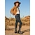 baratos Cowboy &amp; Western Boots-Botas de cowboy femininas de couro sintético preto com desenho de caveira bordada no estilo western, botas de cowboy com salto alto e bico fino para rodeio e shows country &amp;roupas de festival
