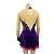 baratos Vestidos de Patinação Artística-Vestidos para Patinação Artística Mulheres Para Meninas Patinação no Gelo Vestidos Preto Verde Escuro Roxo Patchwork Com Transparência Elasticidade Alta Treino Competição Roupa para Patinação