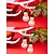 billige Øreringe til kvinder-Juleøreringe i legering til kvinder med snemand og snefnugdesign, perfekte til julemode og festlige gaver