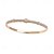 cheap Bracelets-Cubic Zirconia Geometrical Drop Fashion Personalized Simple Trendy Chrome Bracelet Jewelry Silver / Golden For Wedding Party Engagement Prom