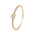 baratos Pulseiras-Zircão Clássico Mini Personalizada Simples Na moda cromada Pulseira de jóias Prata / Dourado Para Casamento Festa Noivado Baile de Formatura