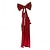 abordables Lazos &amp; Cintas-Lazos grandes de 1,8 m para árbol de Navidad, lazo grande de terciopelo rojo y blanco para adorno de árbol, repisa de ventana, repisa de pared, decoración de interiores, hogar, habitación, fiesta, San Valentín, Navidad.