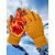 abordables Gants pour femmes-Gants thermiques d'hiver pour écran tactile pour femmes, gants chauds en tricot doublés de polaire pour Noël, vêtements d'extérieur par temps froid et cadeaux de vacances