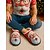 ieftine Șlapi Bărbați &amp; Flip-Flops-Papuci de casă din fleece pentru bărbați, cu imprimeu de Moș Crăciun, pantofi de interior cu desene animate amuzante de Crăciun, papuci de casă din pluș călduroși, perfecți pentru sărbătorile de iarnă și cadouri
