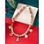 baratos Colar Feminino-colar feminino com pingente de natal, vários estilos com pingentes de papai noel, boneco de neve e árvore de natal, perfeito para festas de fim de ano e presentes festivos