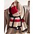economico Sciarpe da donna-sciarpa scozzese in poliestere da donna, comoda ed elegante per l'inverno, regalo di Natale perfetto in diversi colori